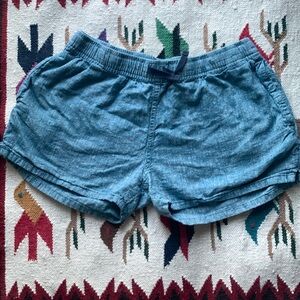 Size small blue Patagonia shorts